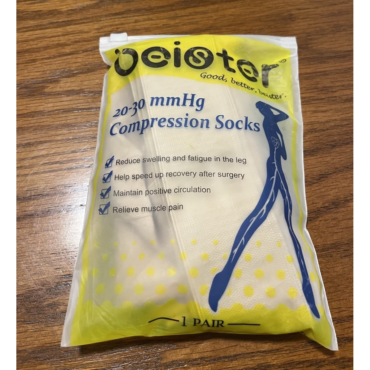 Beister 2030 Mmhg Compression Socks For Circulation Recovery Xxl Beister 2030 Mmhg Compression Socks For Circulation Recovery Xxl